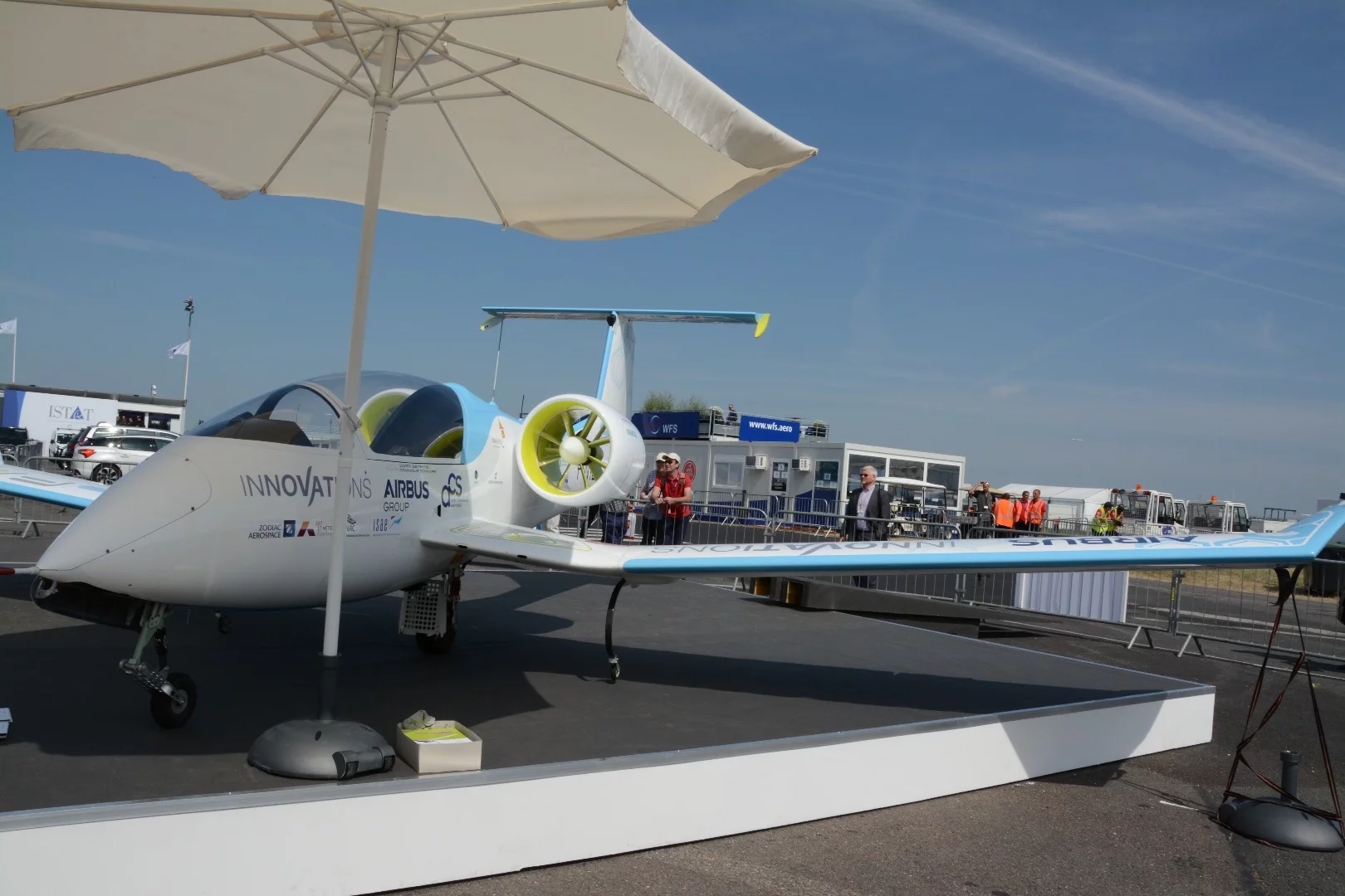 The original E-Fan plane, now called version 1.0, evolved from the electric Cri Cri flying laboratory project