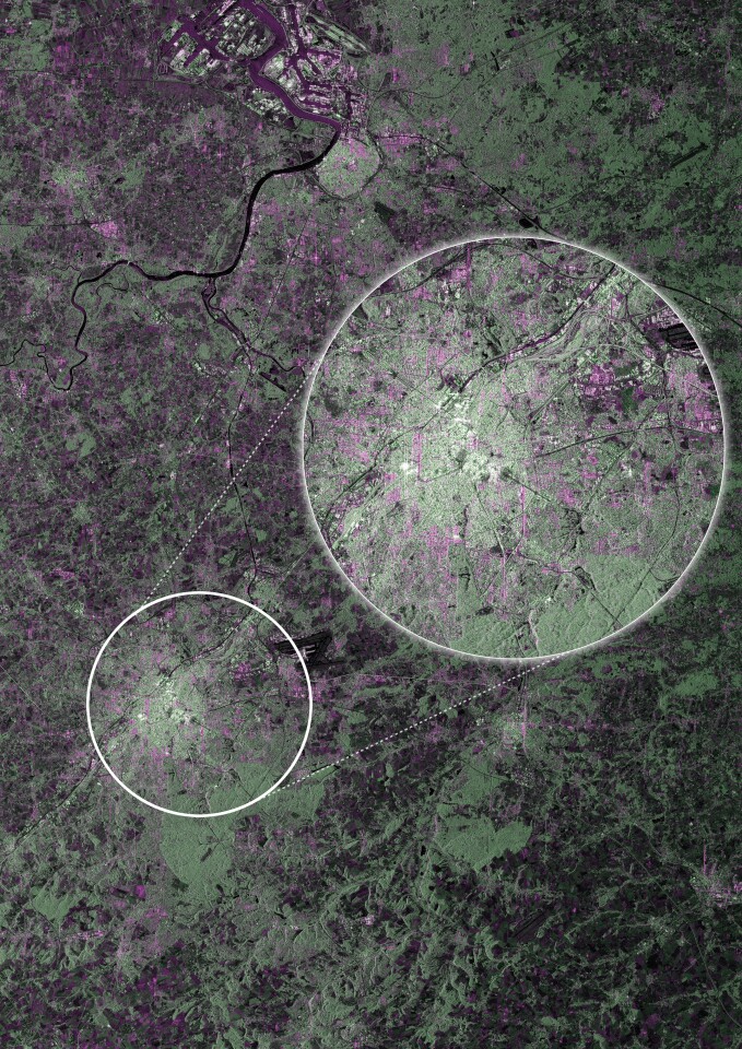 There are many potential applications of the Copernicus program, such as agricultural and city planning and co-coordinating rescue and relief efforts (Photo: ESA)