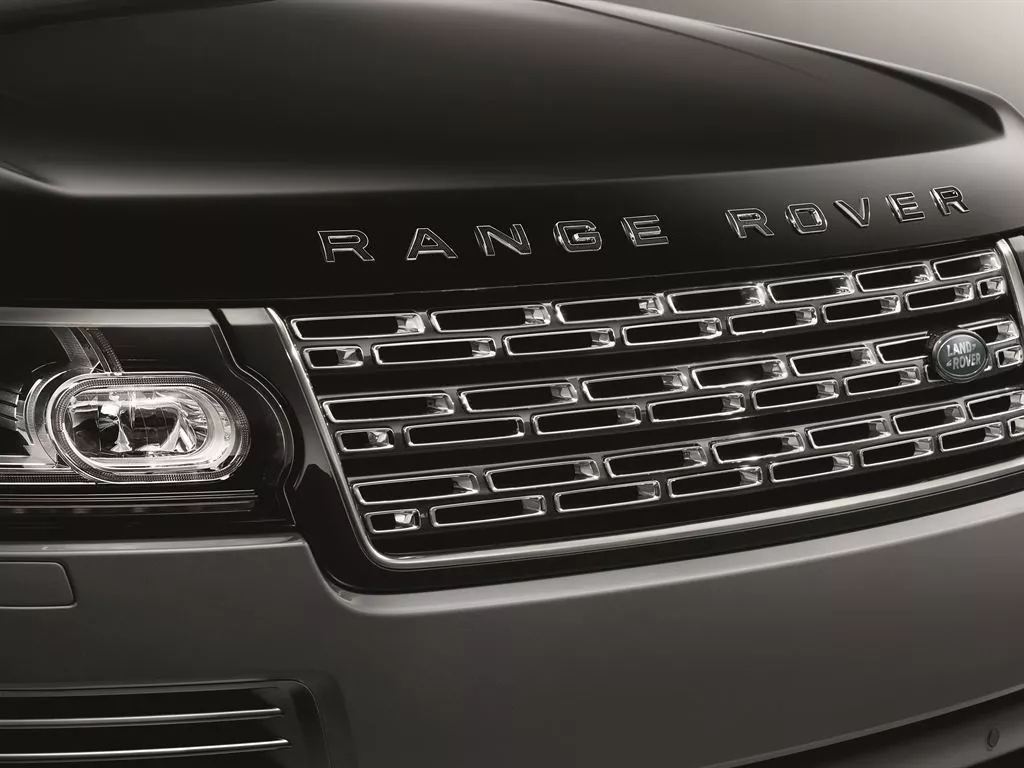 The Range Rover SVAutobiogaphy has a redesigned grille
