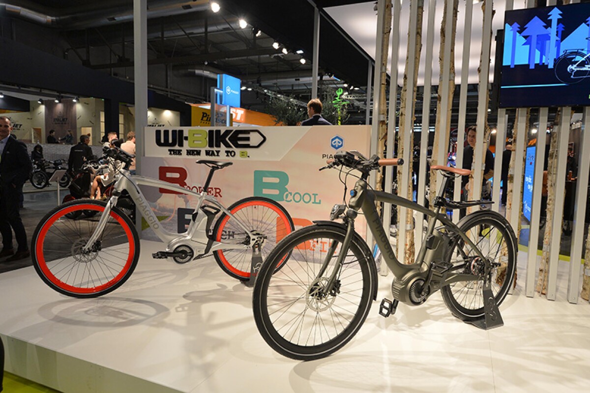 The Piaggio Wi-Bike comes in Comfort or Active styles