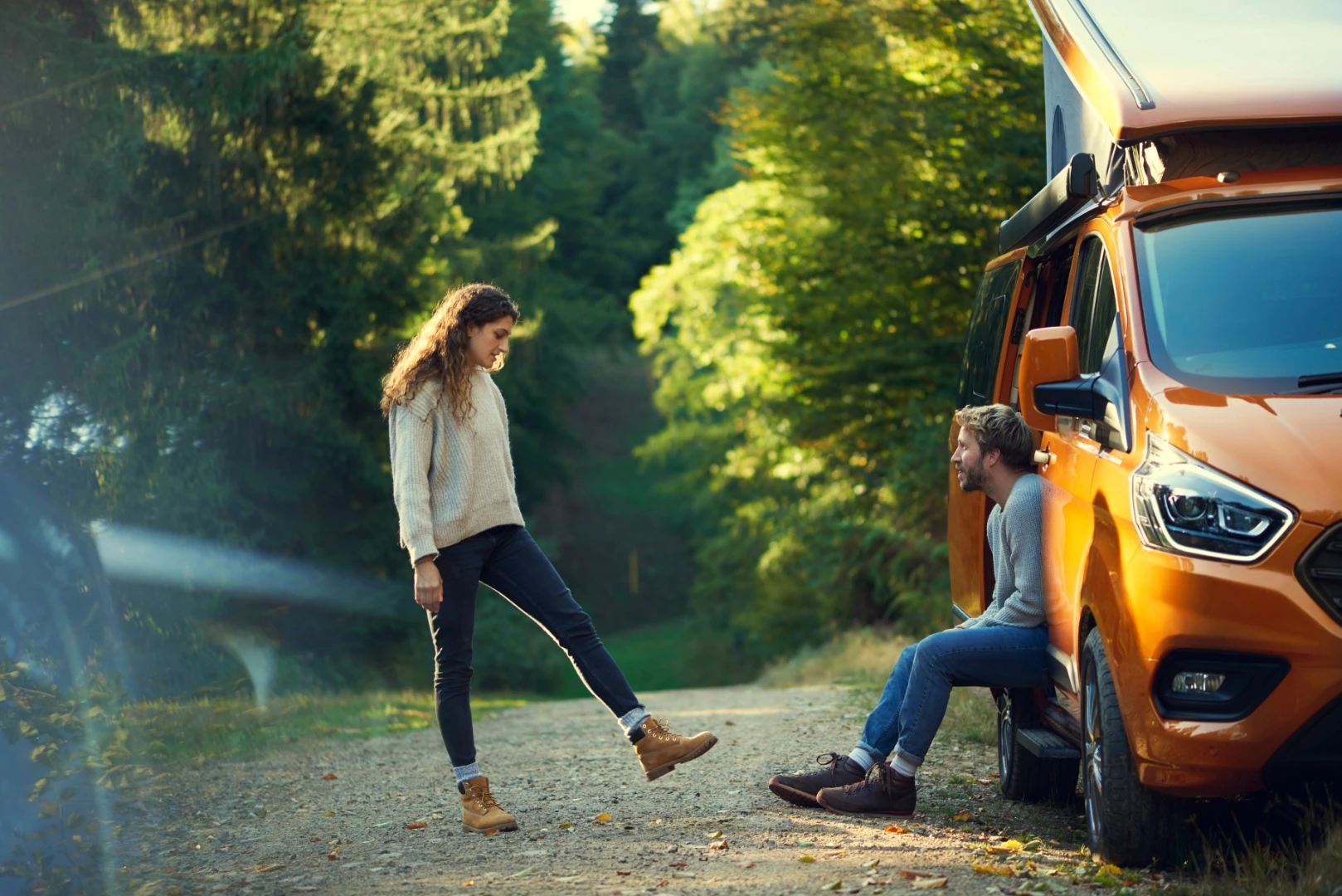 Living those #vanlife moments with the Ford Nugget