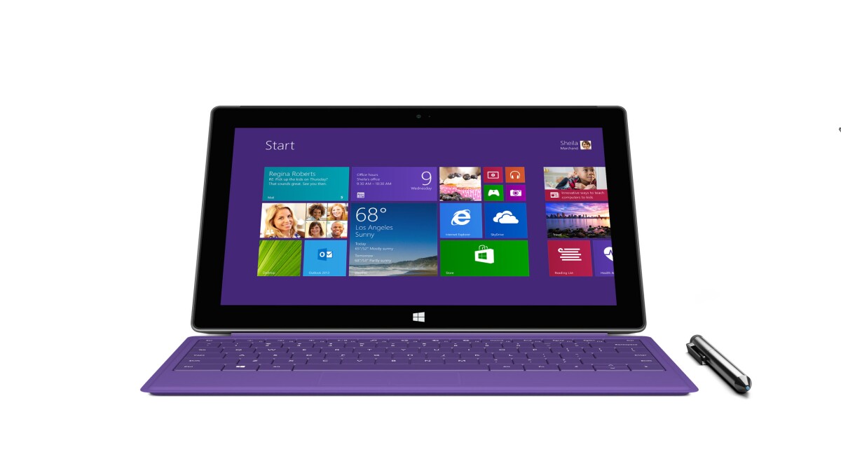 The Surface Pro 2 features an upgraded Intel Haswell processor