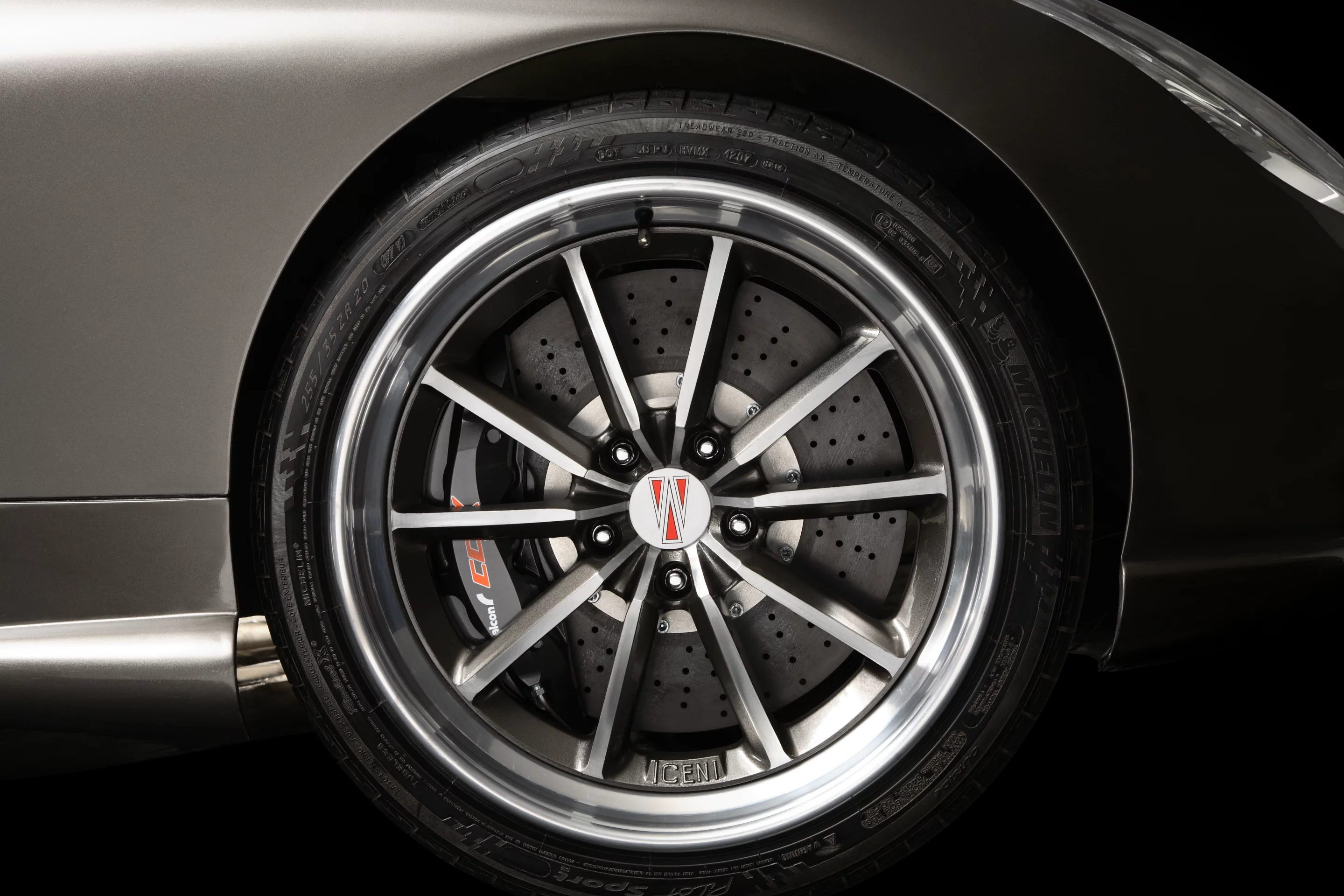 The Iceni features 39 bespoke parts, including the wheels
