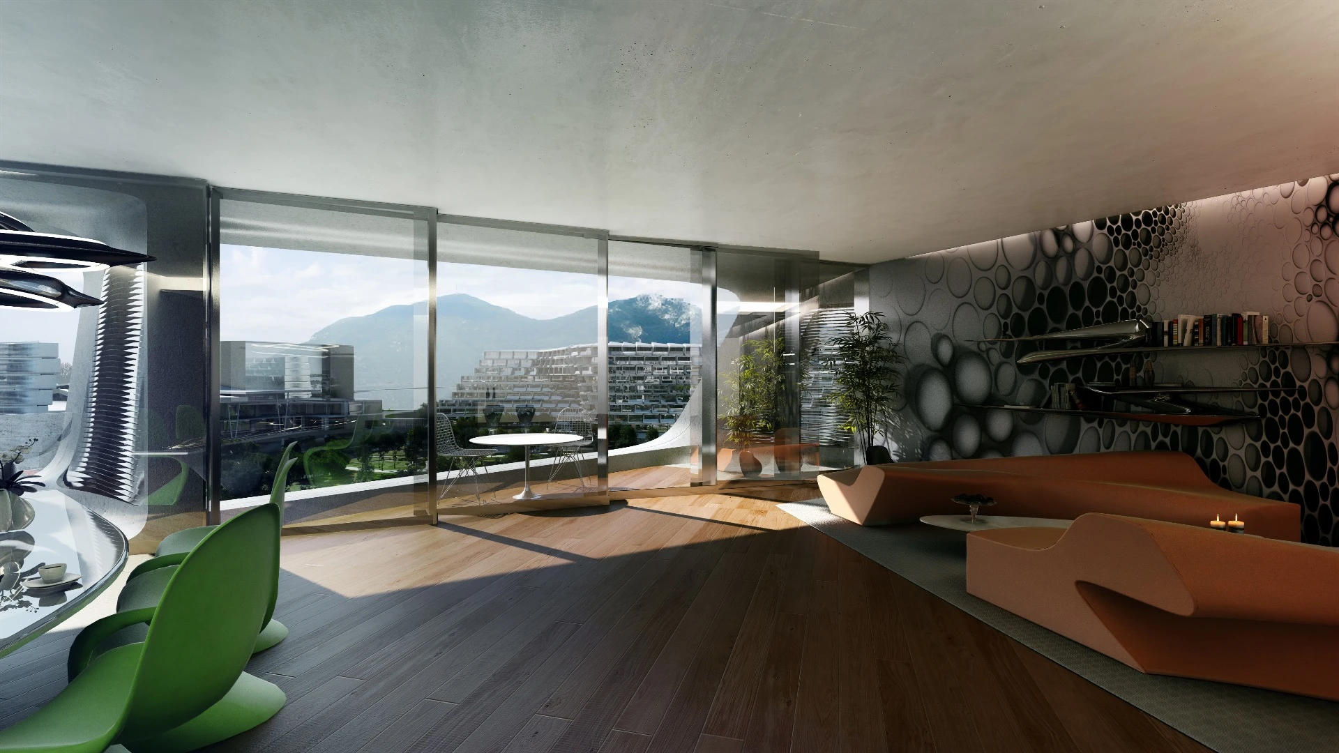 The homes will vary from small lofts up to four-bedroom apartments