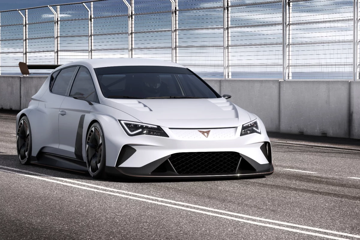 The new Cupra brand hopes to "lead the charge" into the electrification of racing with its Cupra e-Racer