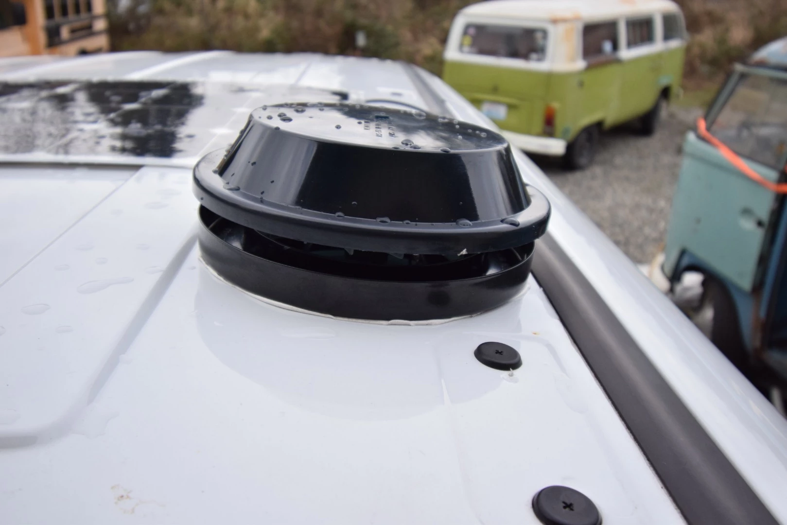This small, simple roof vent is designed to keep the interior ventilated while remaining inconspicuous in those occasions when you're stealth camping