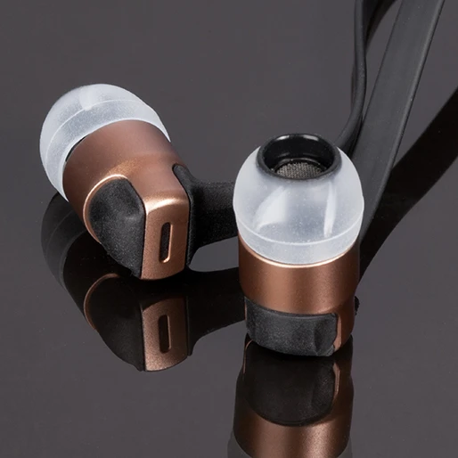 Munitio SV earphones - available in black, grey or bronze