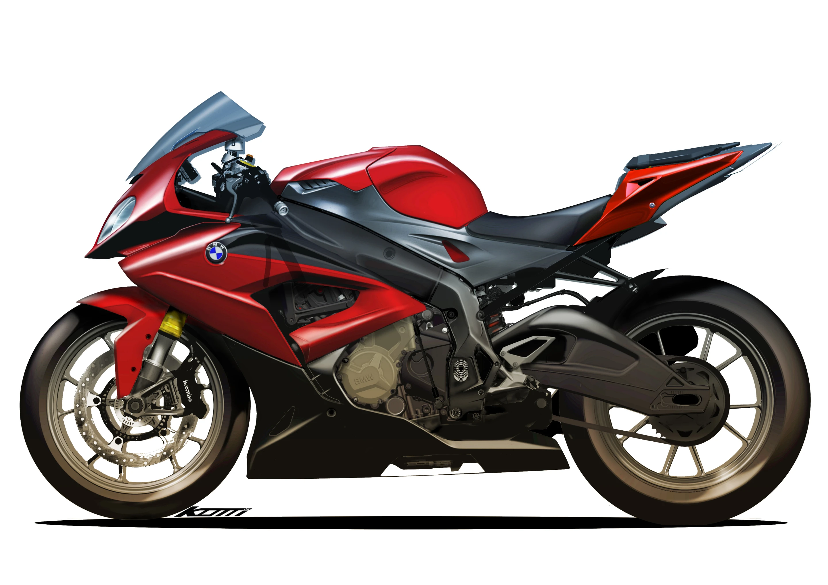 The 2015 BMW S1000RR just revealed at Intermot Cologne