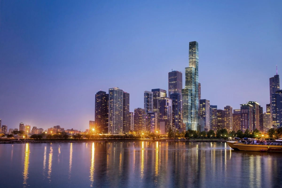 The Vista Tower will be located in the Lakeshore East neighborhood of Chicago
