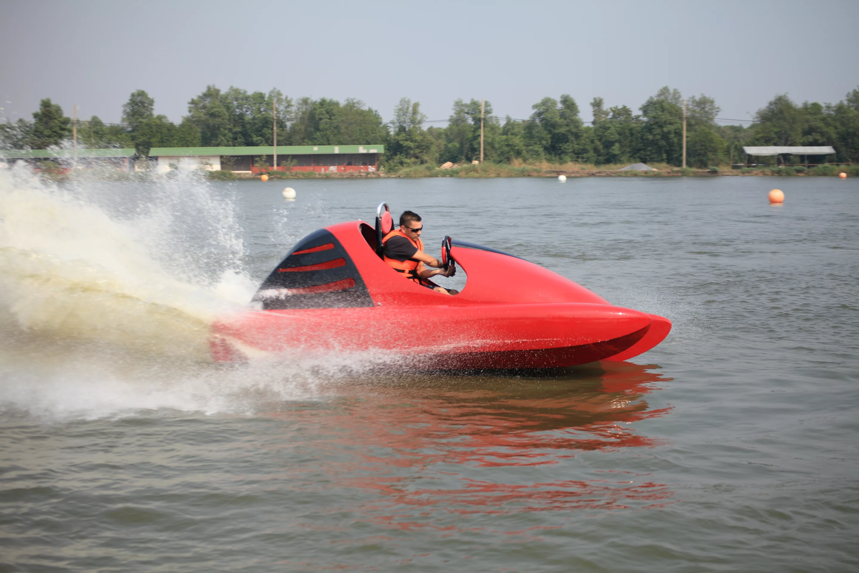 The EUR20,000 Wokart was conceived as a go-kart for the water (Photo: Wokart)