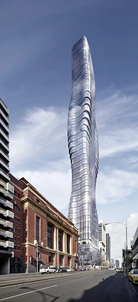 The location of the Premier Tower is home to high winds, but the team of architects behind its design were absolutely ready for this jelly