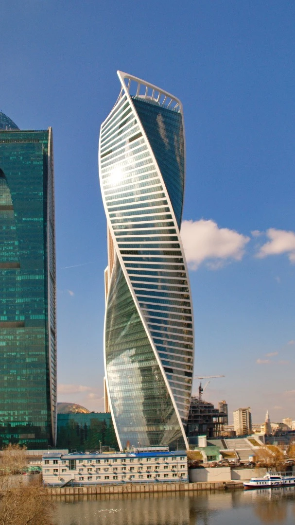 Second place for the Emporis Skyscraper Award was awarded to Moscow's Evolution Tower, by RMJM and Kettle Collective