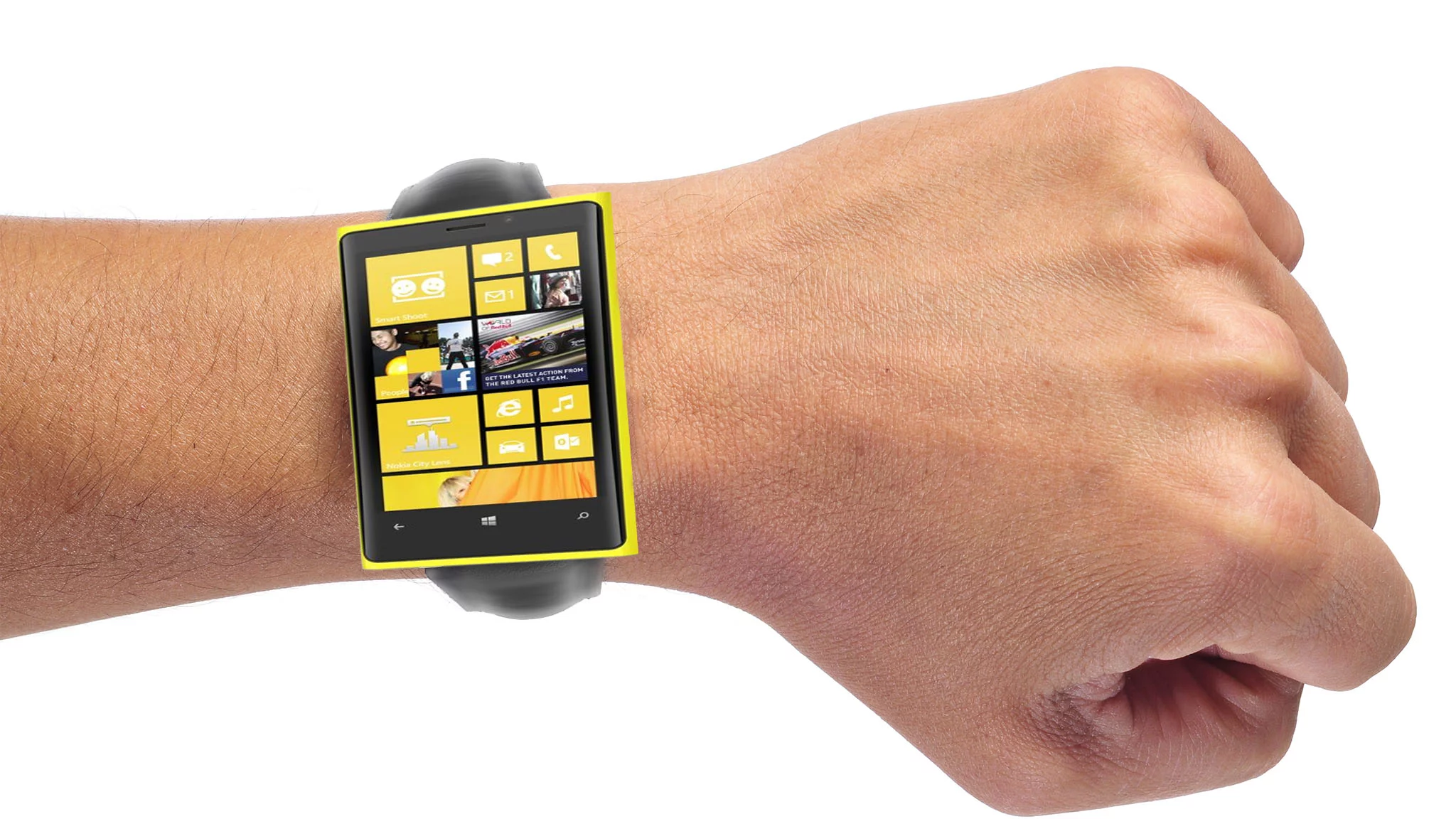 Microsoft is reportedly joining the (quickly growing) party of companies developing a smartwatch (Wrist image: Shutterstock)