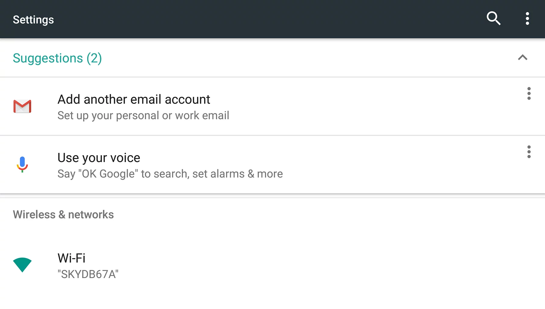 Small, subtle changes are the order of the day: like settings suggestions and previews