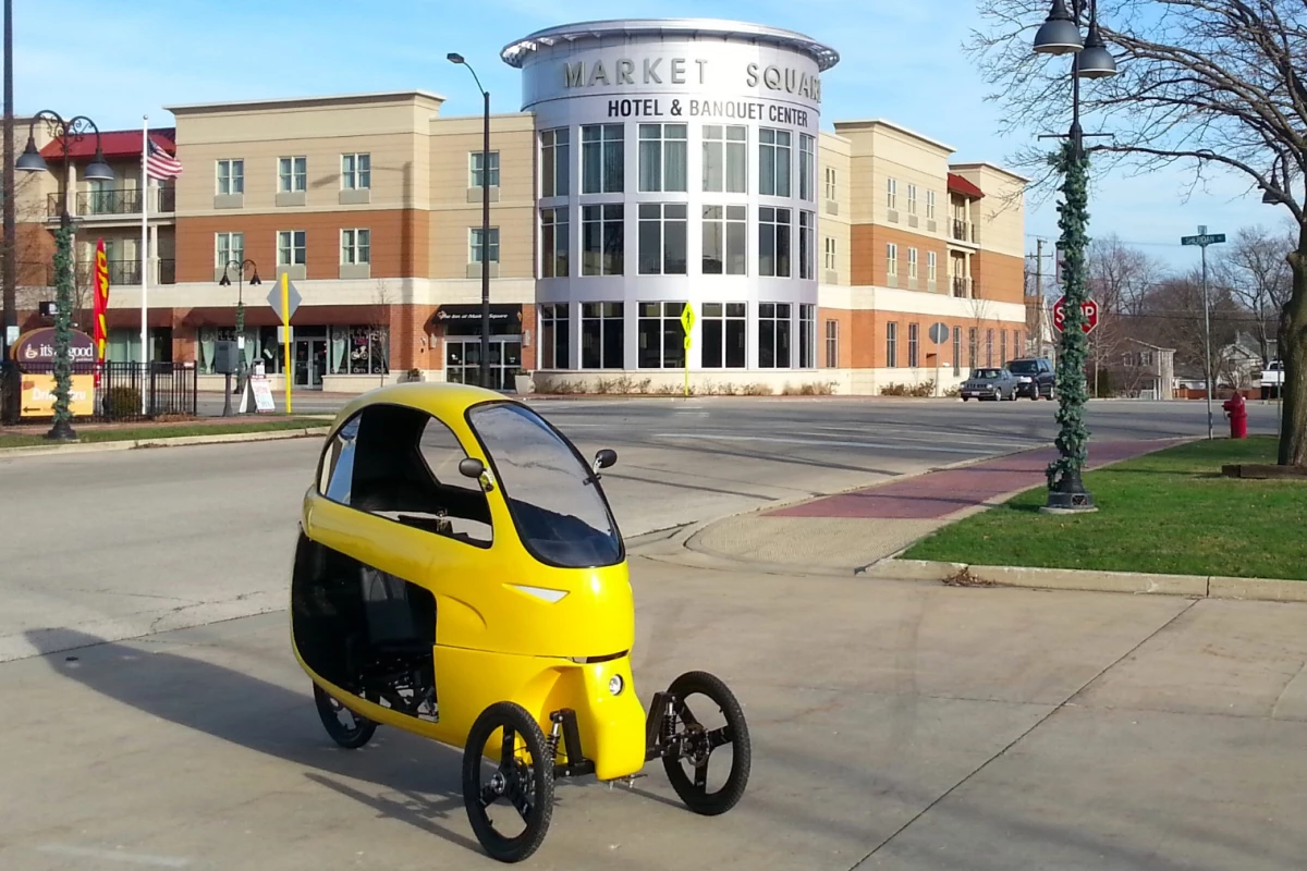 The Ego velomobile should hit Kickstarter within the next couple of months