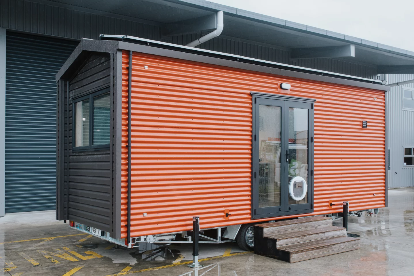 The Te Whare Nukunuku Tiny House, by Build Tiny, has a total length of just 6 m (19.6 ft)