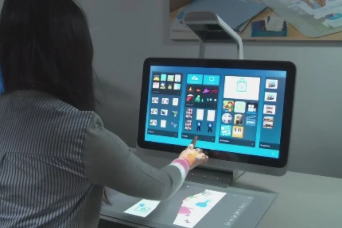 HP's new all-in-one Sprout PC