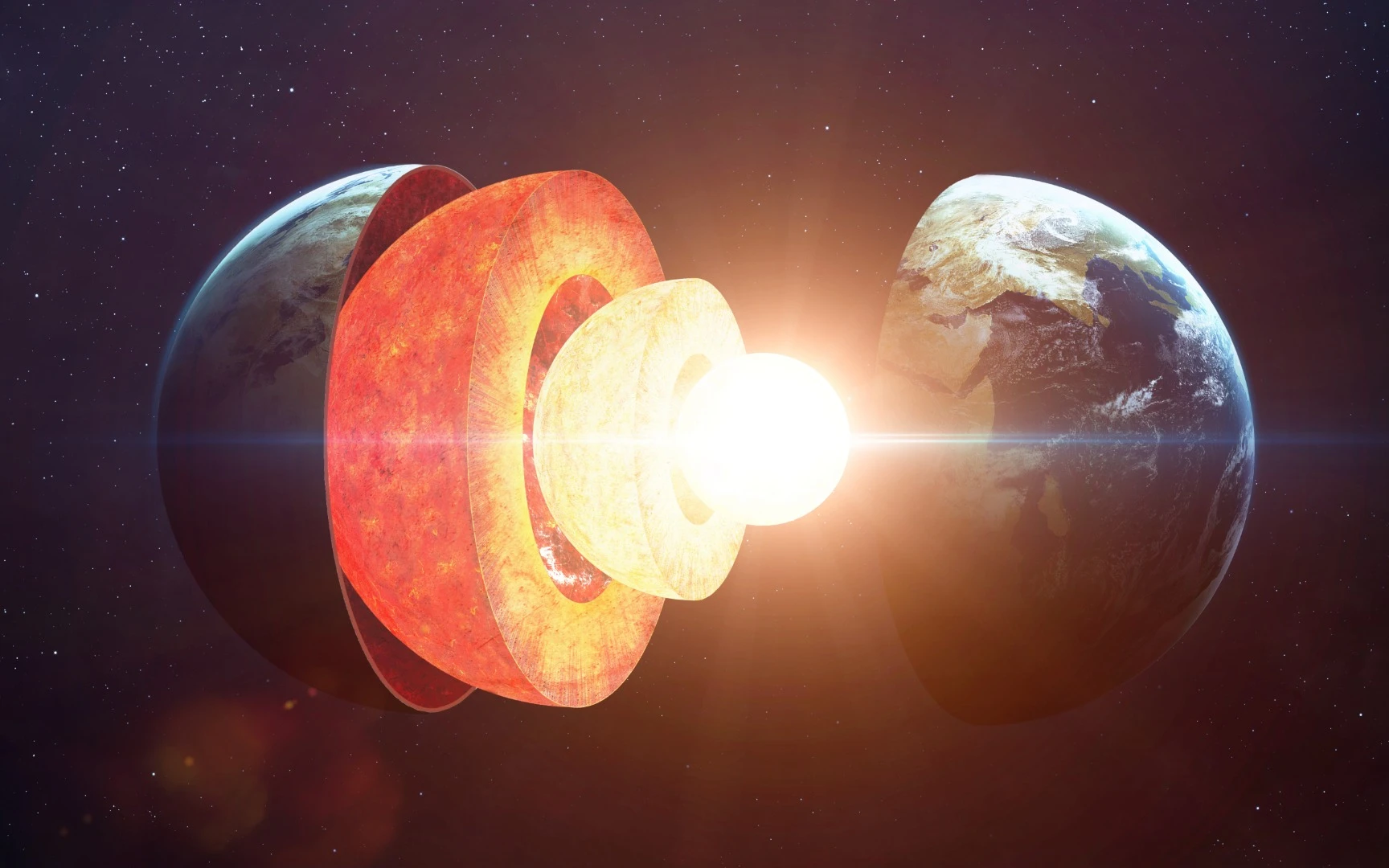 A new study dates the Earth's inner core to just 565 million years old – much younger than the 4.5-billion year old planet