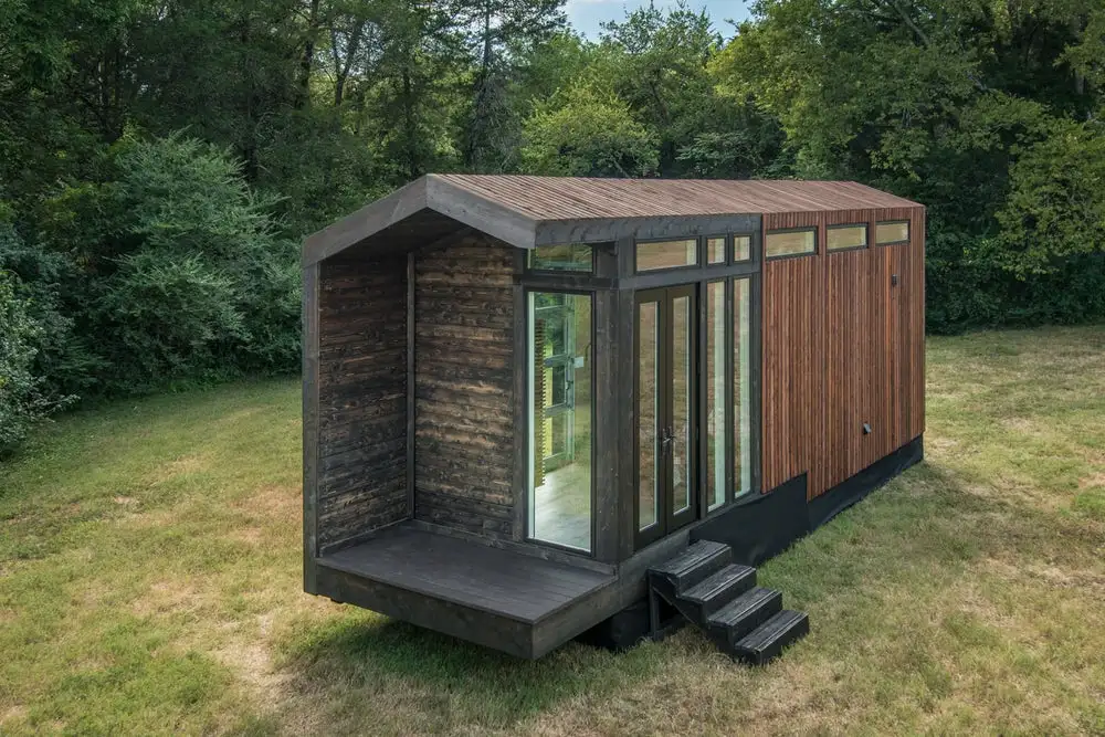 The Orchid Tiny House, by New Frontier Tiny Homes, features in our coverage of this year's best tiny houses