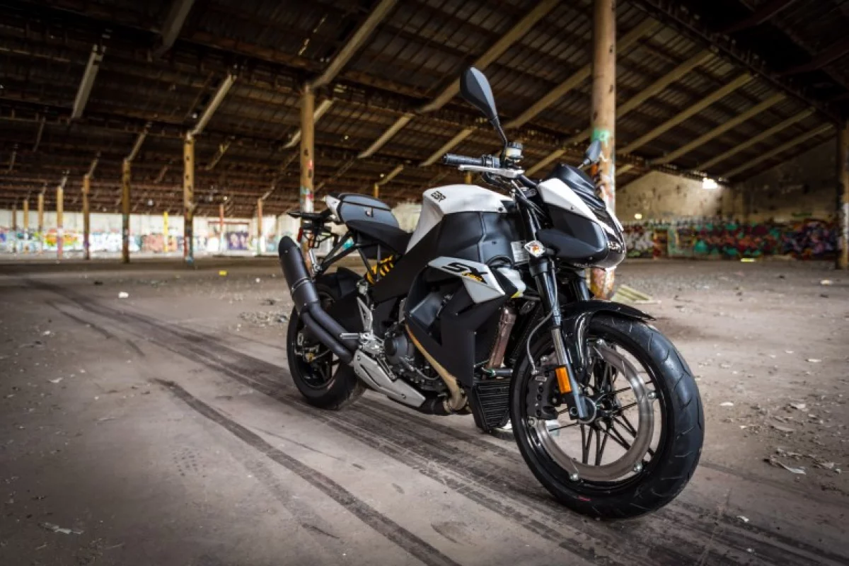 The EBR 1190 SX streetfighter (Photo: Loz Blain/Gizmag.com)