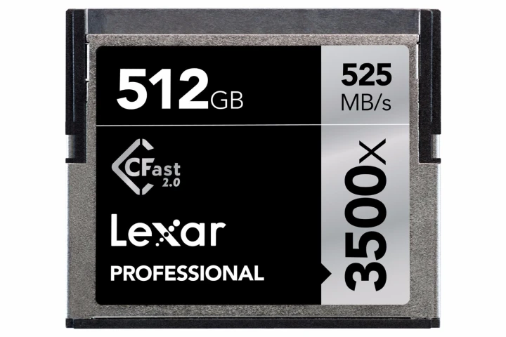 The new 3500x CFast 2.0 will become available in the first quarter of 2017