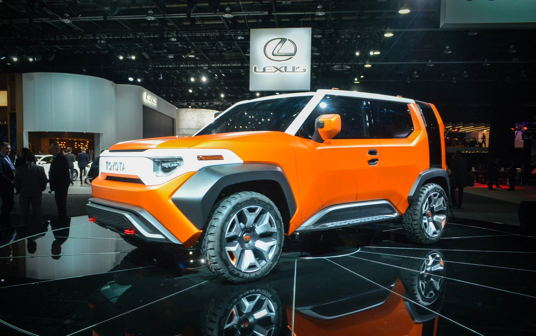 Another strange SUV concept: Toyota's FT-4X