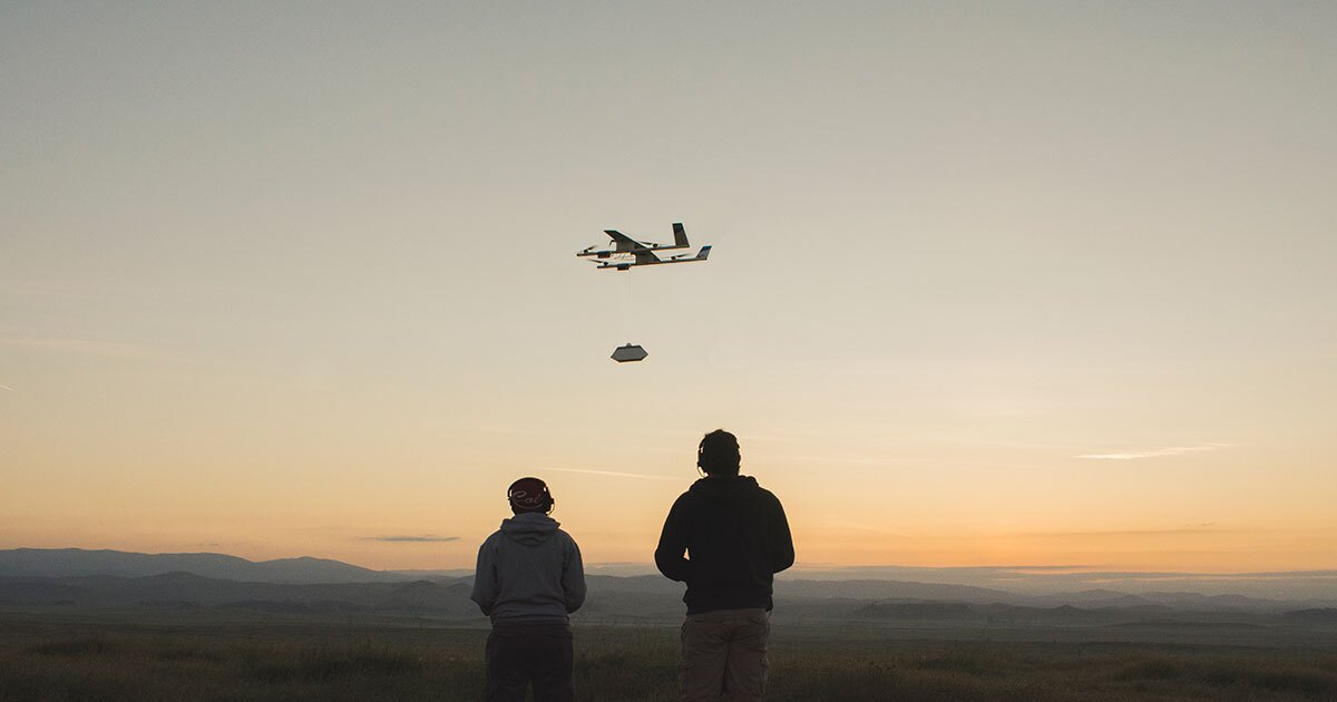 Project Wing flight testing in California
