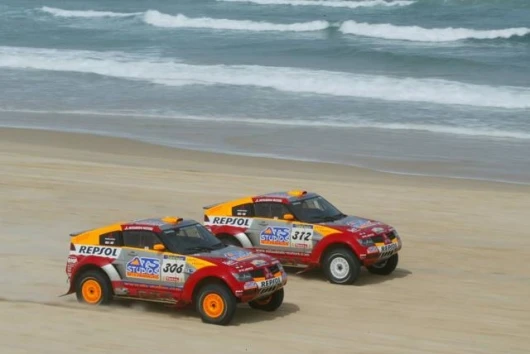 In the final result, Frenchmen Stéphane Peterhansel and Jean-Paul Cottret drove a Mitsubishi Pajero/Montero Evolution to victory in 52hours 31minutes and 39 seconds, just minutes ahead of countrymen and teammates Luc Alphand and Gilles Picard in another