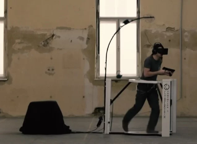 The Cyberith Virtualizer is touted as the ultimate in immersive VR rigs