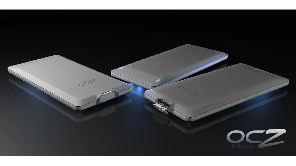 The OCZ Enyo portable SSD with USB 3.0 makes light work of backing up your data and transferring files