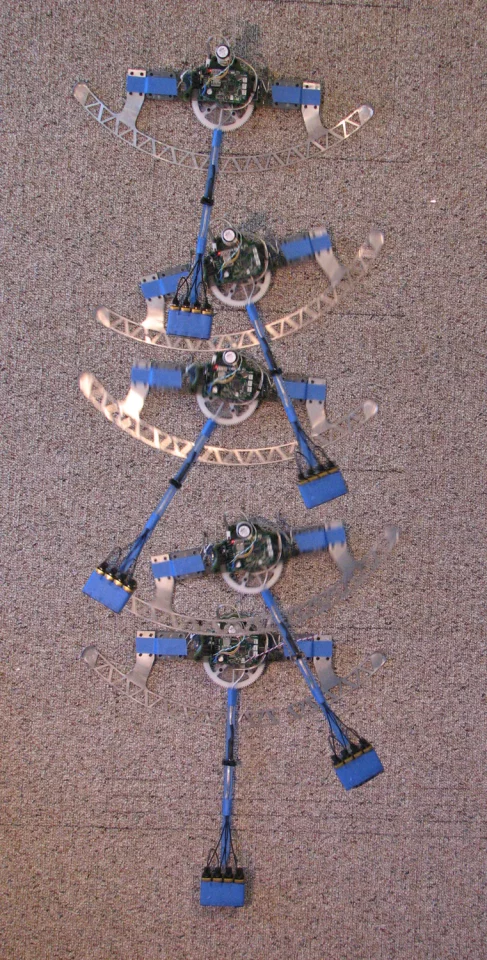 ROCR is shown in this sequence of photos as it climbs (Image: William Provancher, The University of Utah)