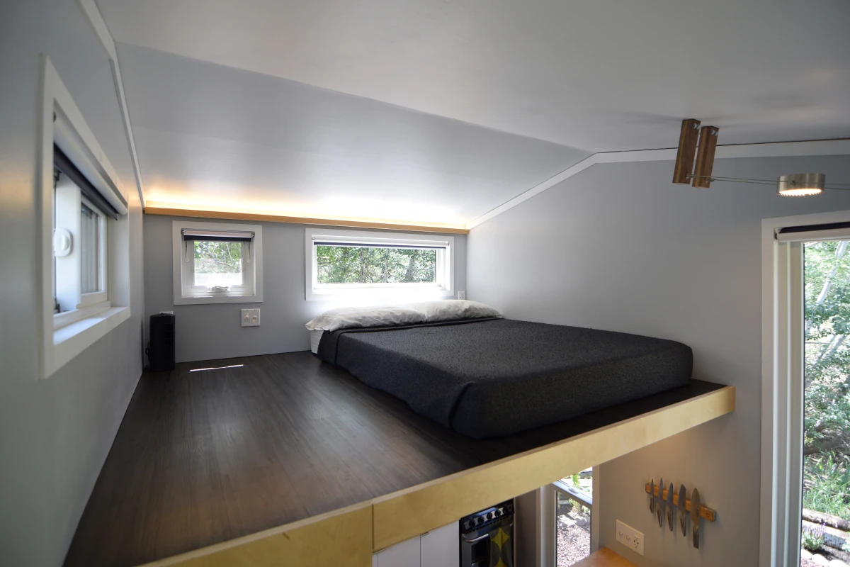 The sleeping loft