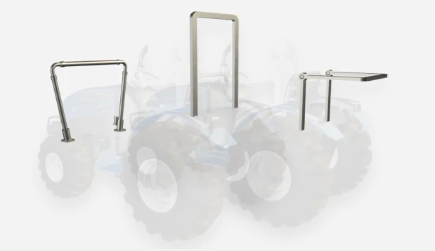 The Air-Rops is on the front, compared to traditional systems