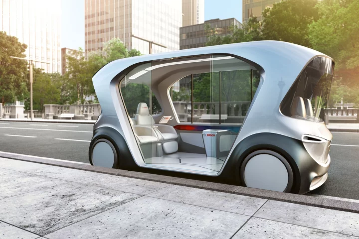 Bosch is planning to play a major role in the connected autonomous transport services of tomorrow