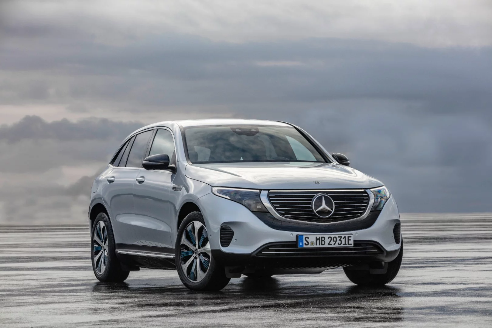 The EQC is the first production car to be built on Mercedes-Benz €10-billion EQ platform