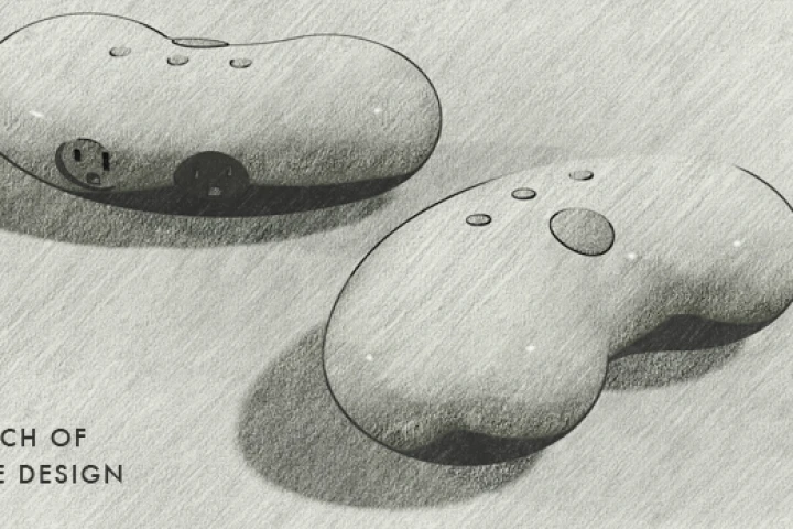 A sketch of the final design for the Amazing Jellybean