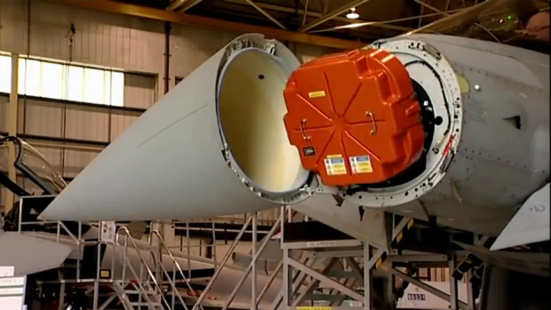 Captor E-Scan radar system installed aboard BAE's IPA5 development aircraft (Photo: BAE Systems)
