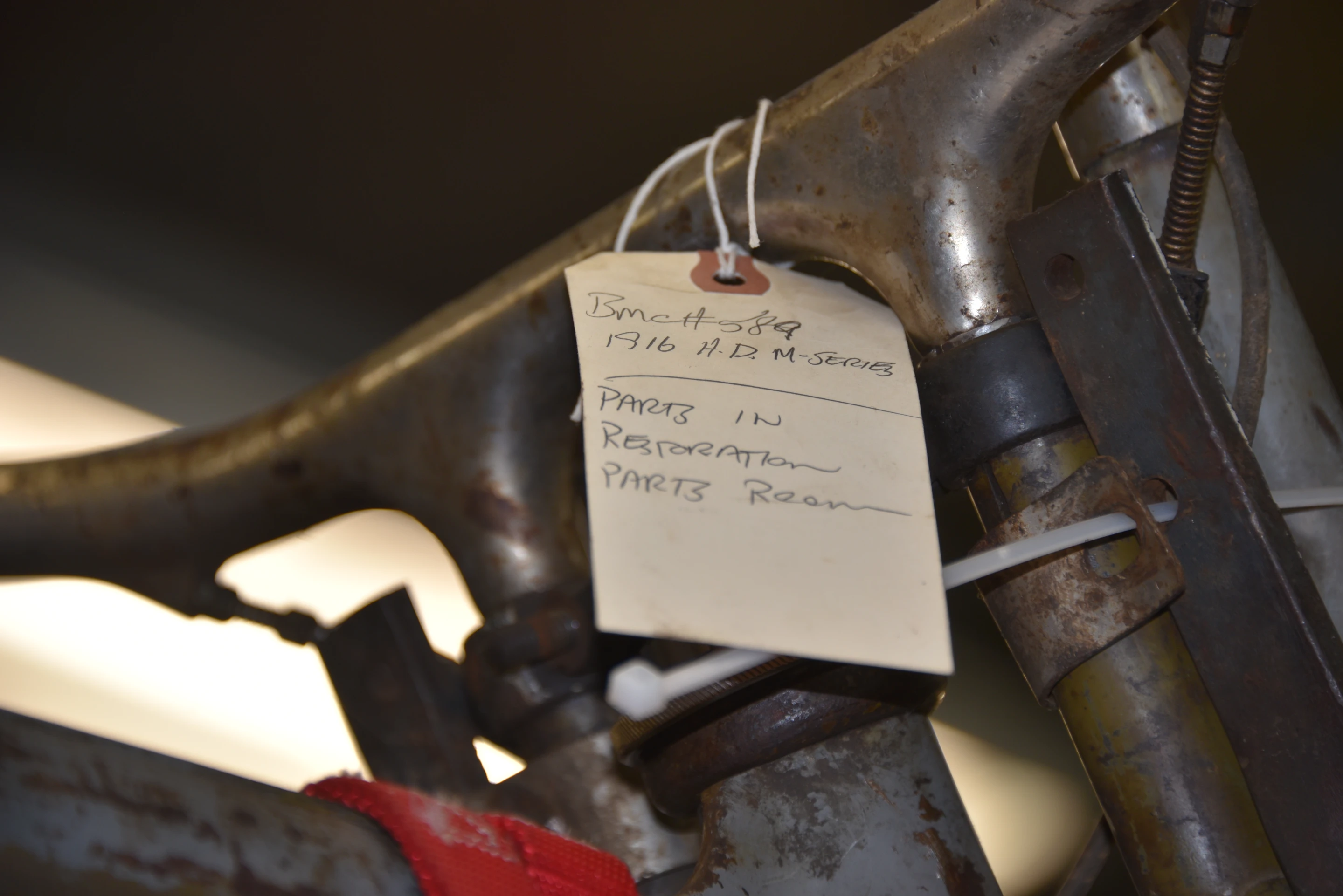 Keeping track of all these restorations, parts and pieces the old fashioned way everyone involved can find things