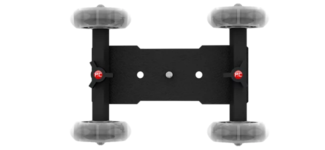 The Pico Flex Dolly allows low-budget film-makers to execute smooth tracking shots