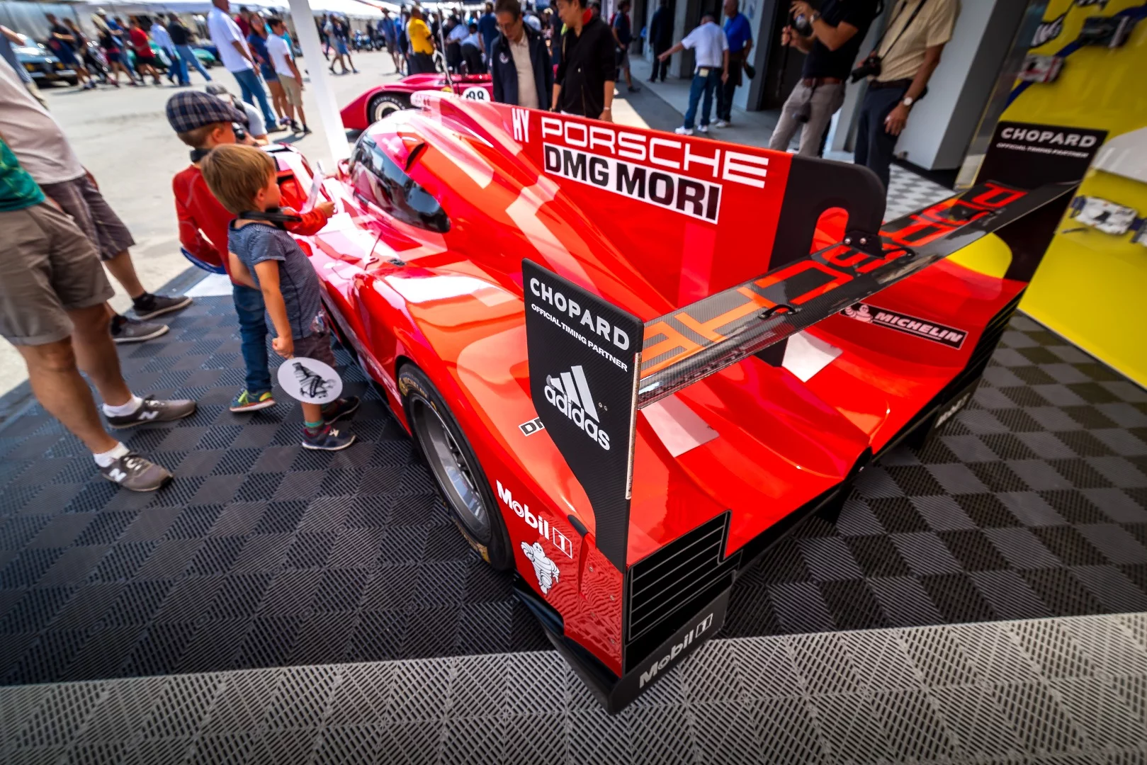 Porsche 919 Hybrid on display