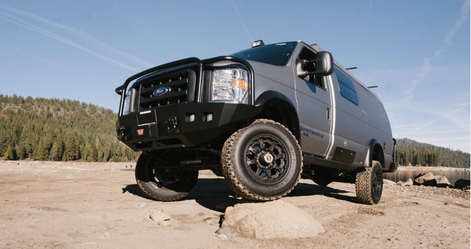 Sportsmobile hasn't let the discontinuation of the Ford E-Series van stop it; it's designed its own van cabin
