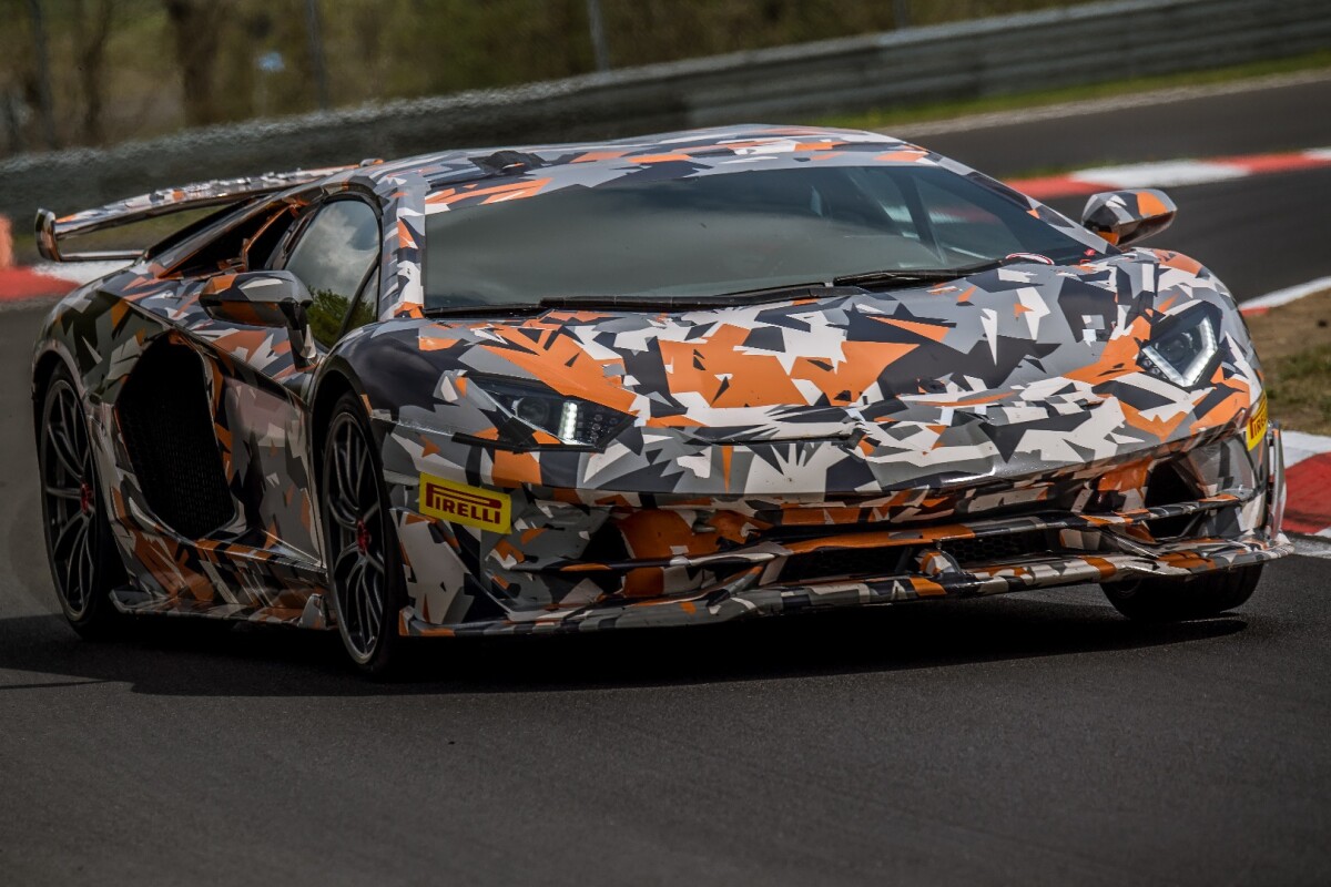 Aventador SVJ takes lap record at Nürburgring Nordschleife