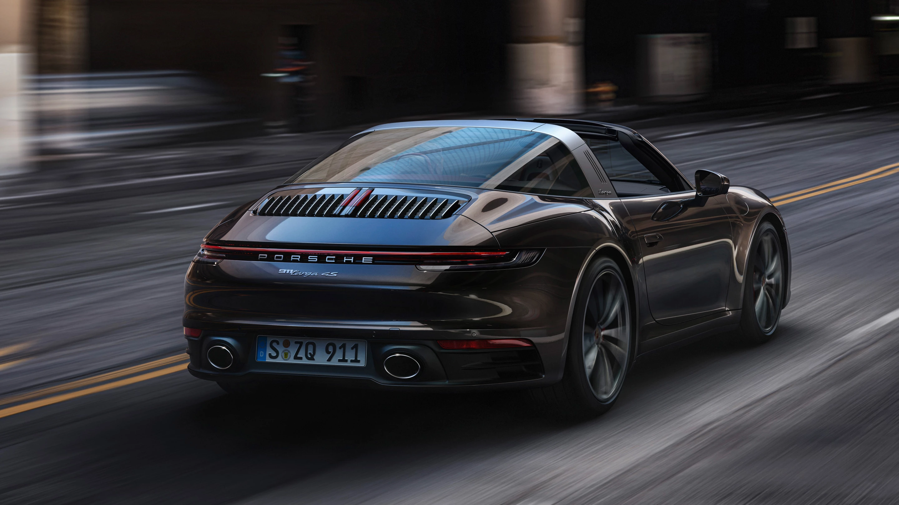 Rear view is certainly nice