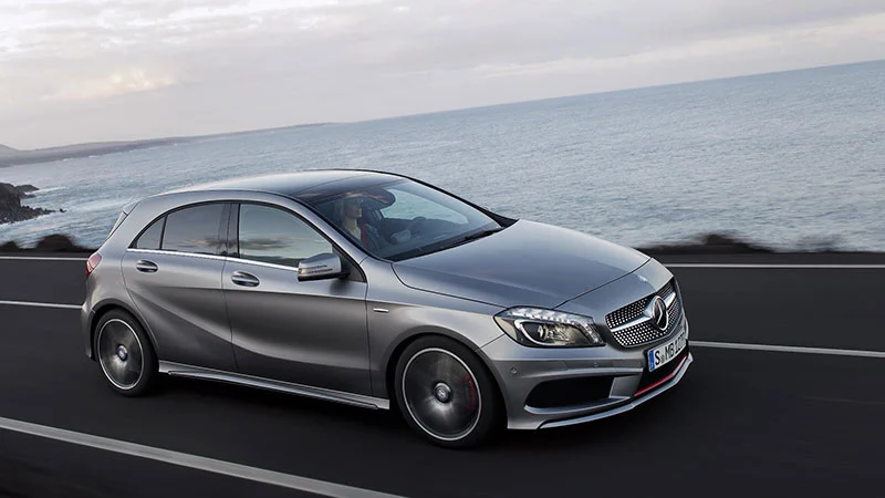 The new Mercedes-Benz A-Class in "AMG Sport" exterior spec.
