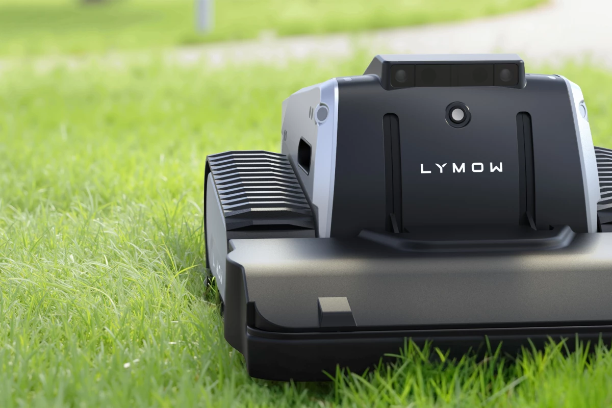 The Lymow One is a wire-free powerhouse designed to take on gradients, obstacles, and expansive lawns