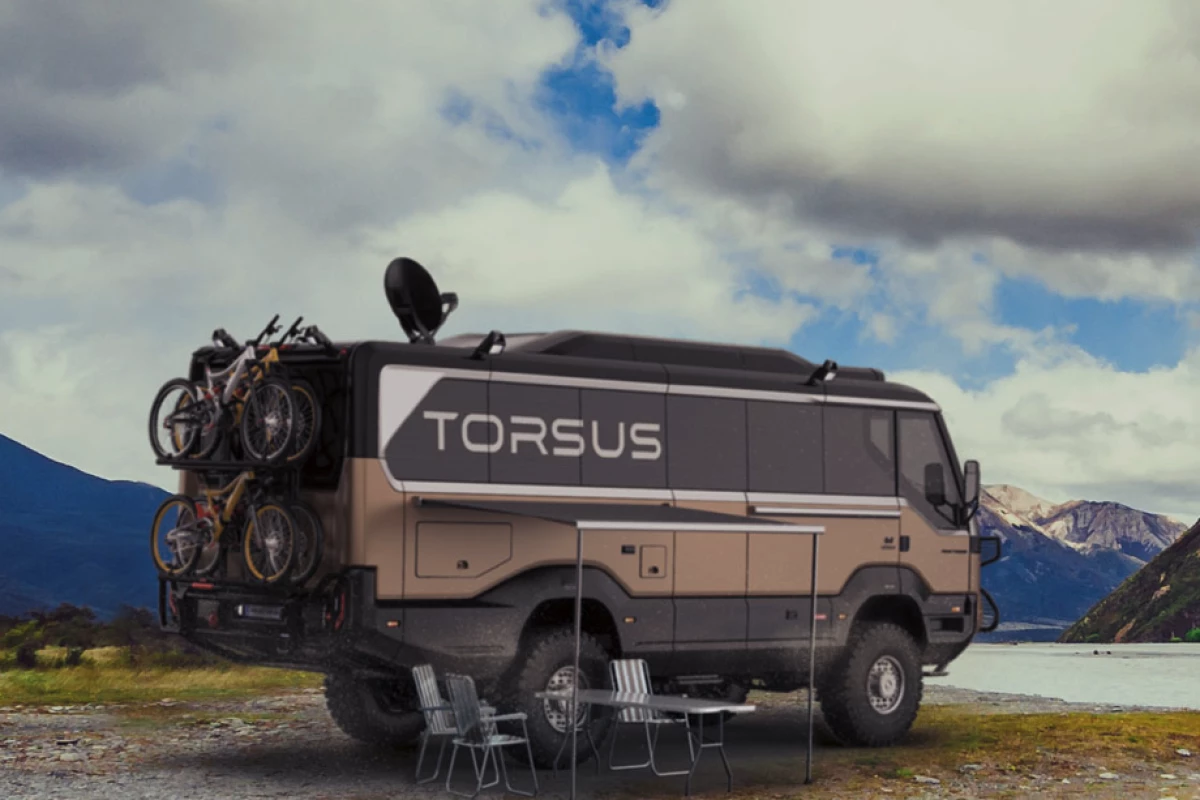Torsus Praetorian Overlander rigged up for outdoor fun