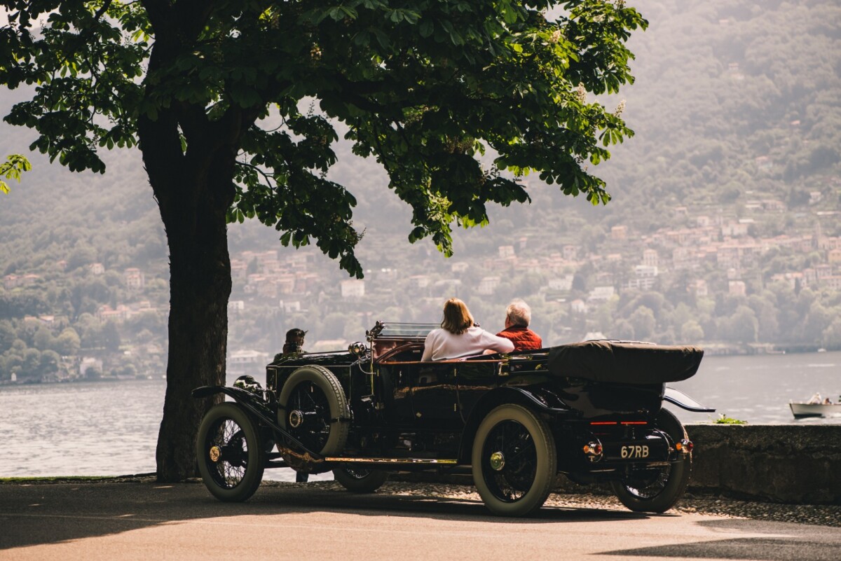The Trofeo Rolls-Royce for the most elegant Rolls-Royce was won by this 1914 Rolls-Royce 40/50 HP Silver Ghost Torpedo Phaeton by Kellner, owned by Douglas Magee