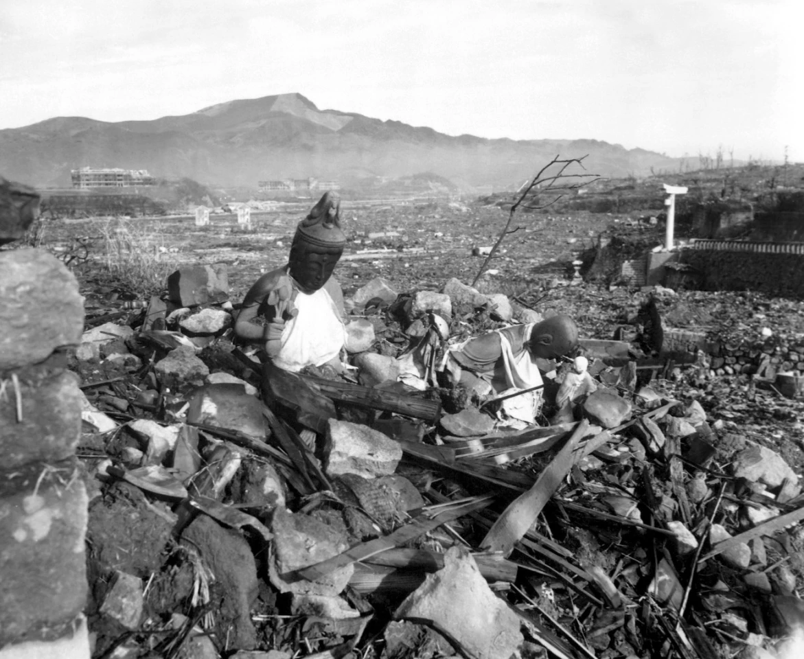 A Buddha statue at Hiroshima