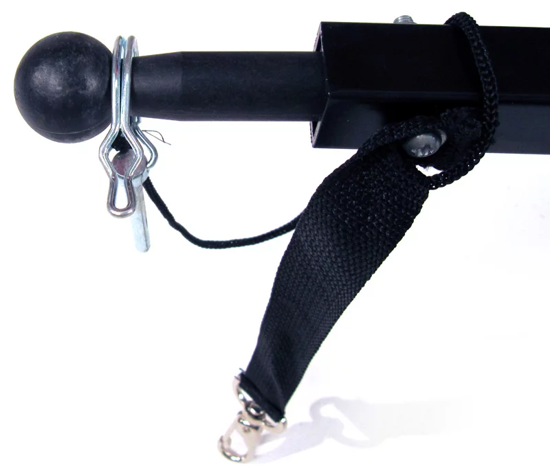 The ride height can be adjusted to suit bicycle wheel sizes from 20 up to 29 inches