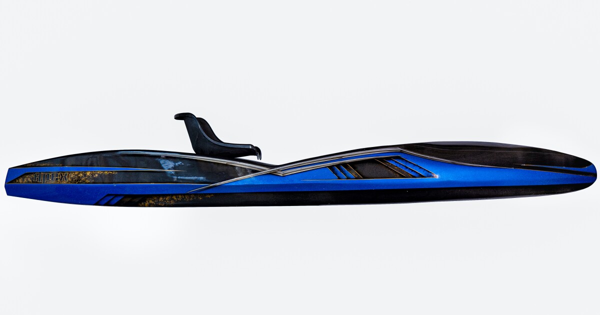 Carbon fiber Tyr aims to be the superyacht of sitontop kayaks